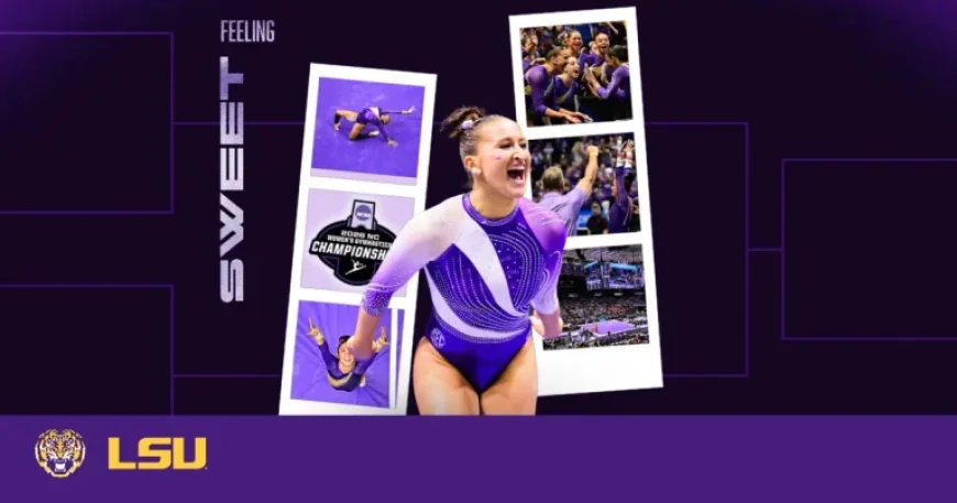 LSU Gymnastics Achieves Record Regional Score, Advances to Final