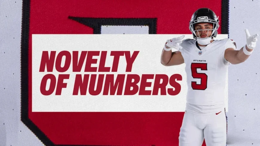 Falcons Unveil Innovative Jersey Number Design