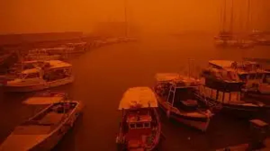 Red skies and raging floods: 1 dead as Storm Erminio batters Greece