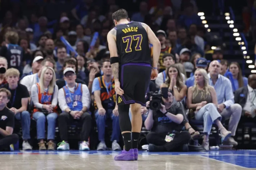 Luka Dončić sidelined for season by hamstring injury, Lakers confirm