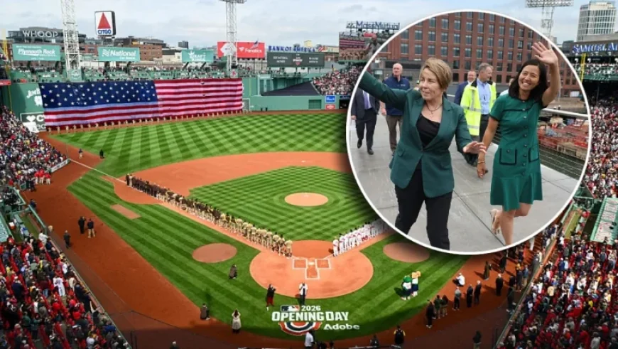Super Lib Politicians Booed Offstage at Red Sox Season Opener