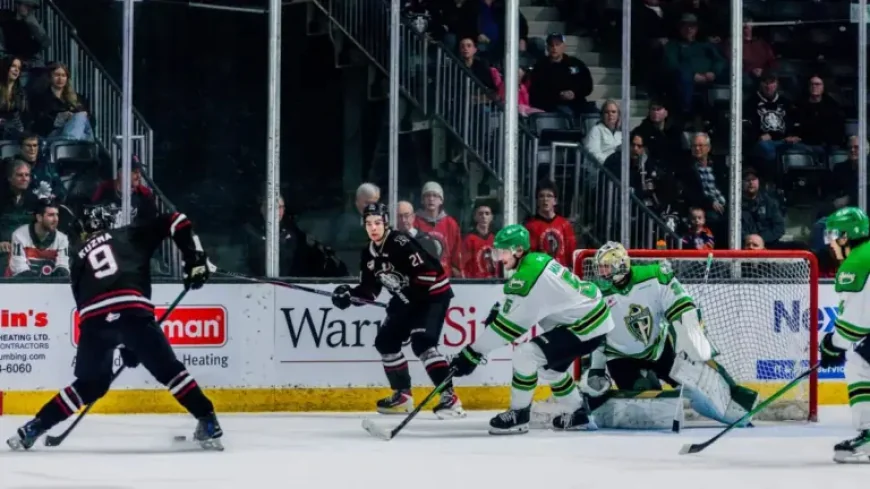 Prince Albert Raiders Outshot 38-13 — Fooled by Rebels in Game 4