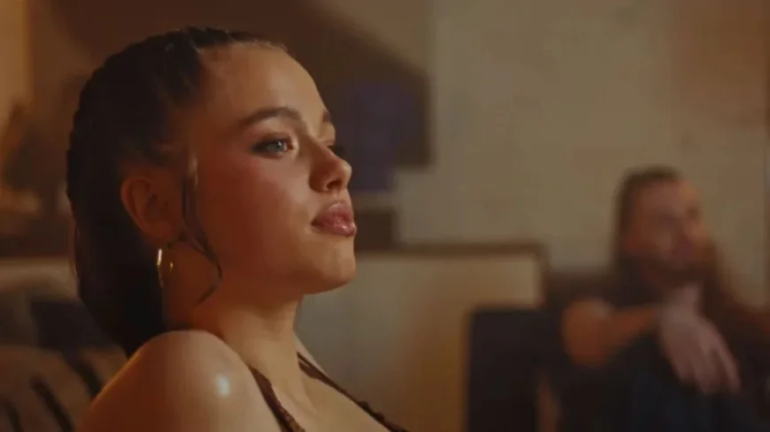 Shiloh Jolie Mirrors Angelina in Lace Top and Lip Piercing in Music Video