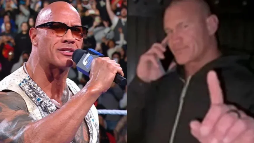 The Rock Unveiled as Randy Orton’s Mysterious WWE Caller