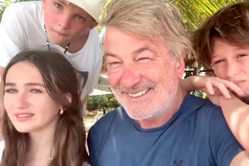 Carmen Baldwin, 12, Jokes About Alec Baldwin’s Age Gap with Hilaria