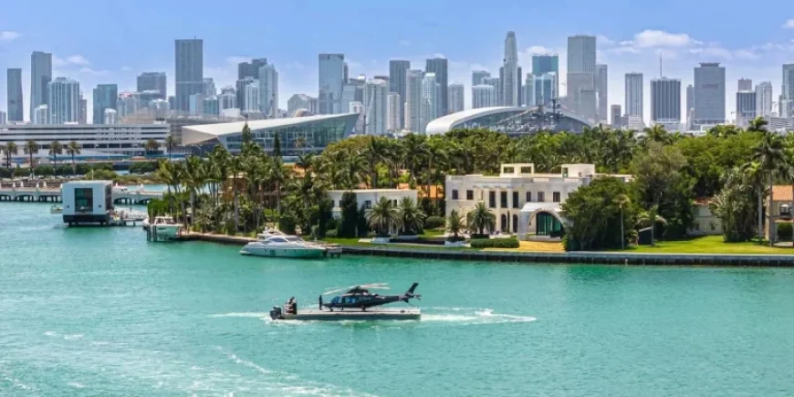 Miami Billionaires Bypass Traffic with Floating Helipads