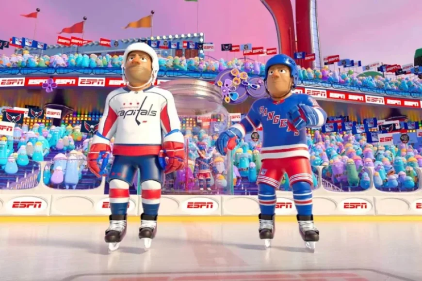 Capitals vs. Rangers Transforms into Real-Time Animated Game, Inspired by Pixar