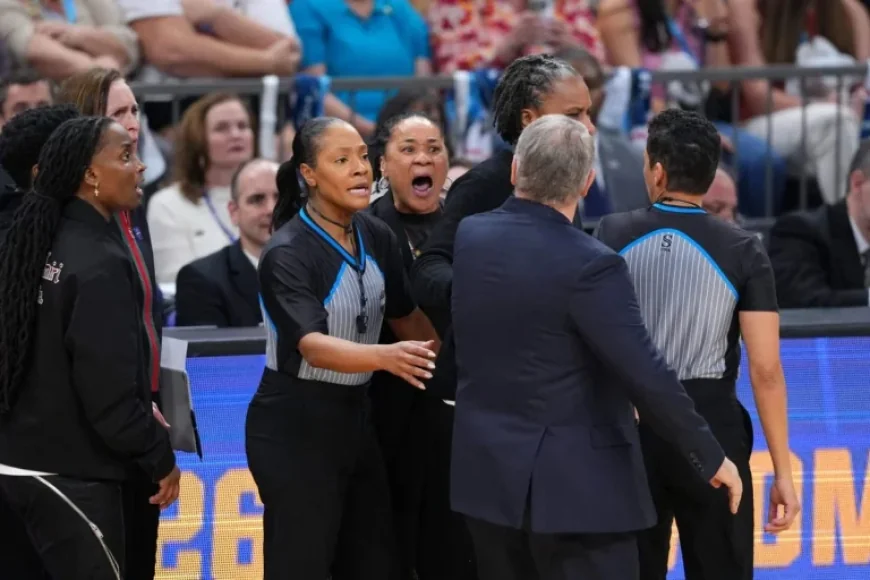 Geno Auriemma and Dawn Staley Clash in Heated Final Four Game Argument