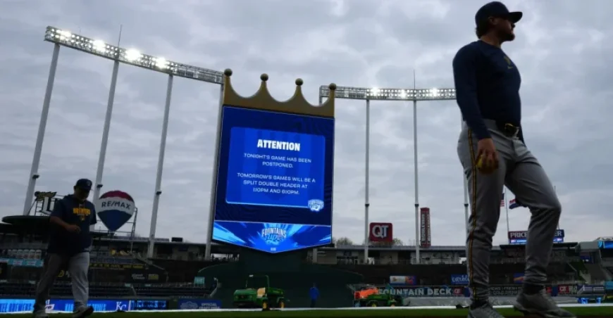 Royals Request: Rain, Please Recede from Kansas City