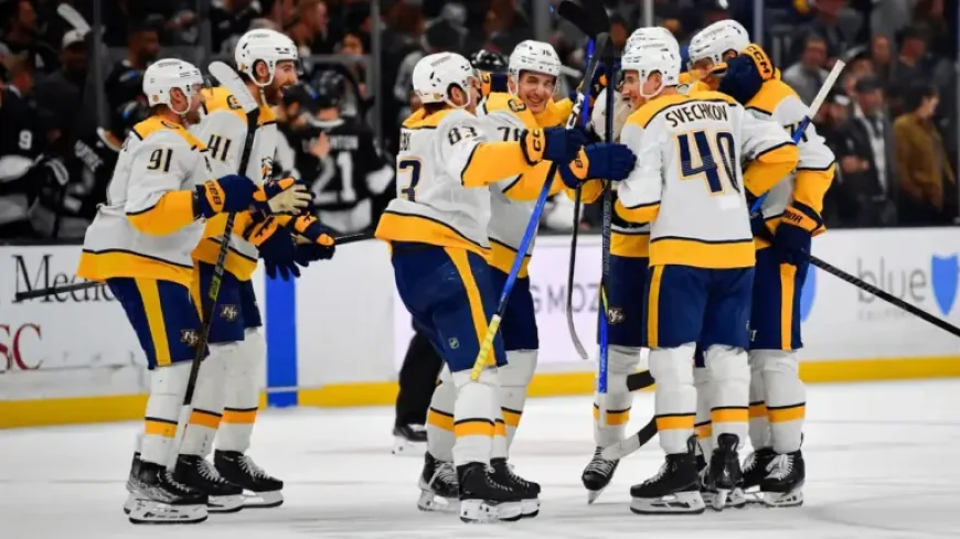 Kopitar honored as Predators edge Kings in 8-round shootout