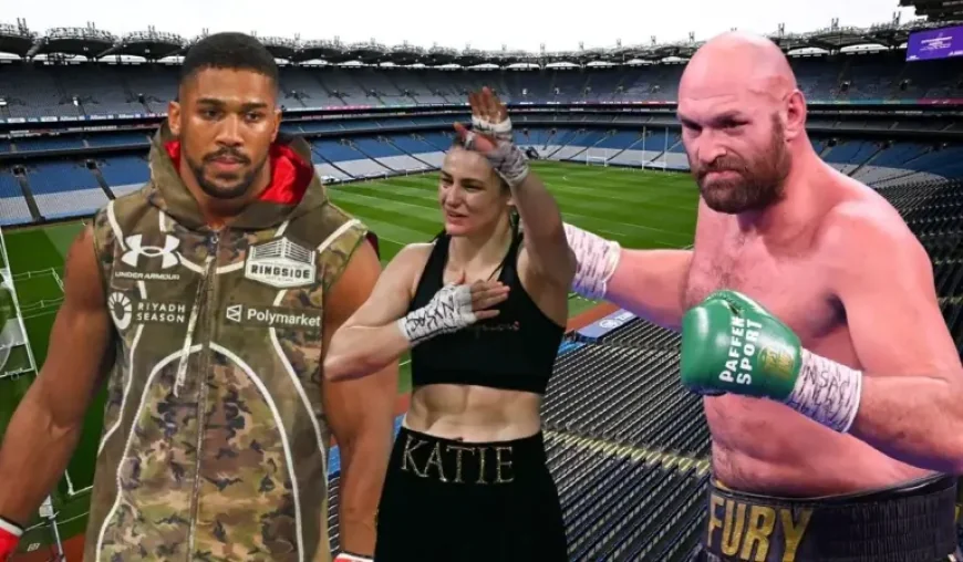 Tyson Fury and Anthony Joshua ‘done’ for Dublin, promoter claims