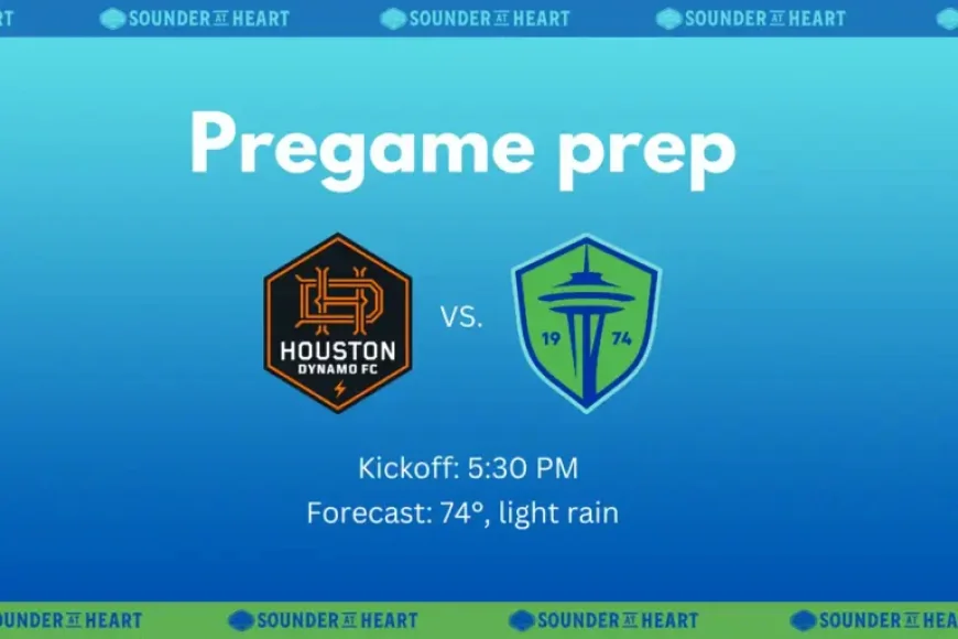 Seattle Sounders Vs Houston Dynamo as the Western Conference shifts again