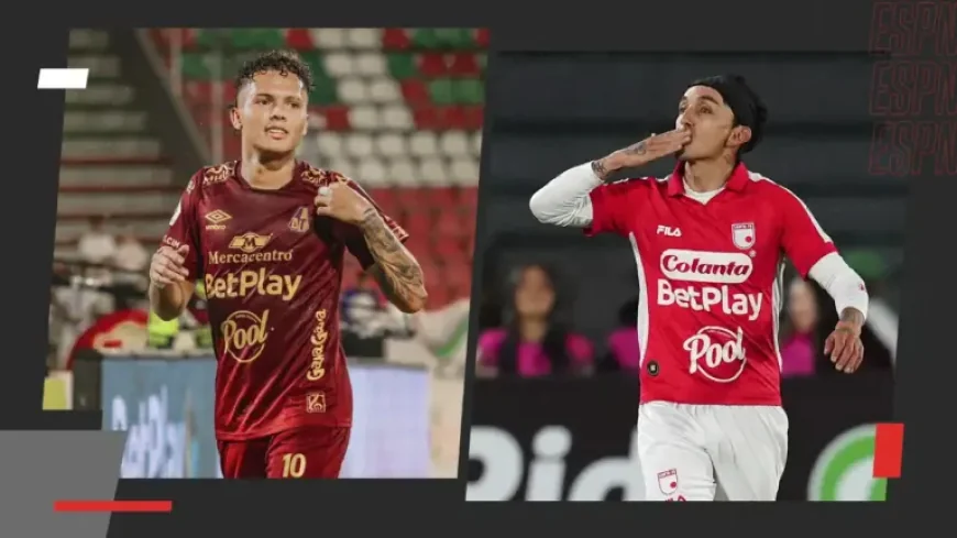 Tolima – Santa Fe: the postponed match that exposes different urgencies in Ibagué