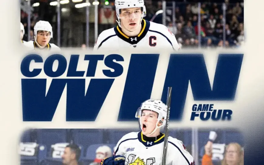 Barrie Colts at the turning point after a 9–6 Game 4 win