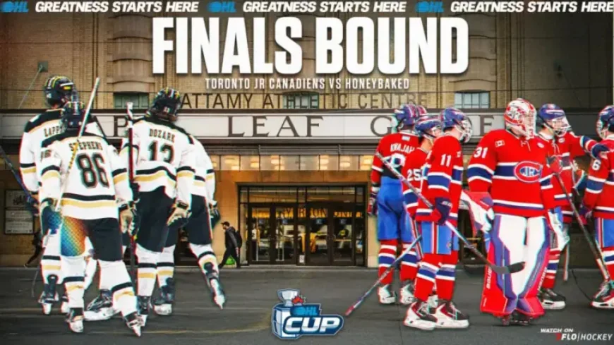 Kade Orourke and the Toronto Jr. Canadiens chase a title, and a possible next step