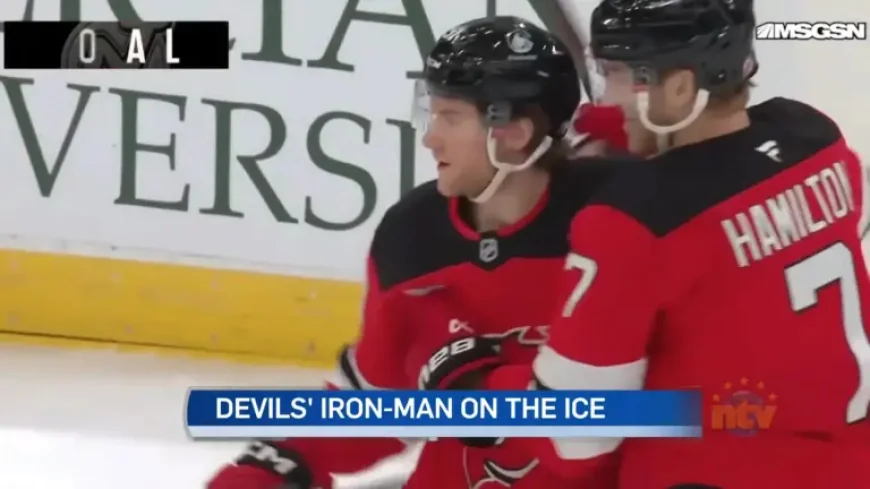 Dawson Mercer and the quiet weight of a Devils ironman streak