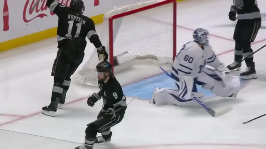 Adrian Kempe ties it up as Kings battle back in Toronto
