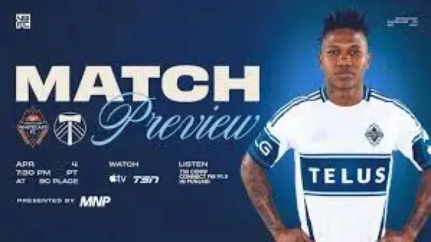 Vancouver Whitecaps face Portland in 7:30 p.m. ET Cascadia clash with 22,000 tickets already sold