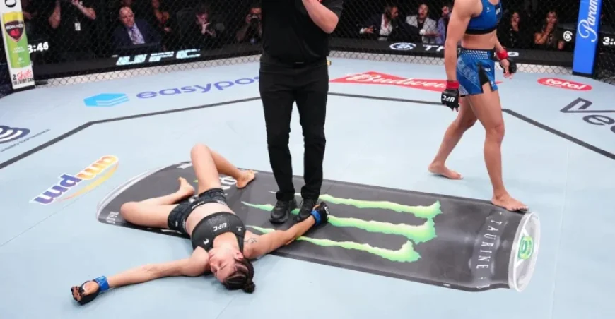 Pros React to Dione Barbosa’s Controversial UFC Vegas 115 Kick on Melissa Gatto