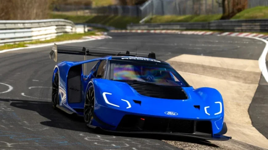 Ford GT Mk IV Sets Record as Fastest American Car at Nürburgring