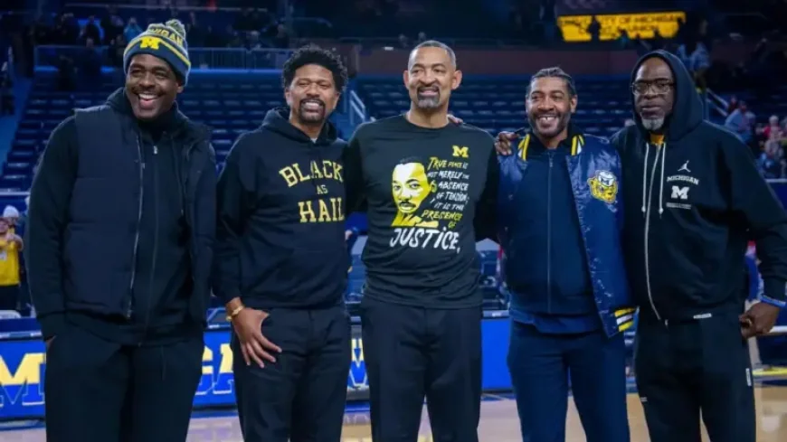 Fab 5 Michigan reunites as Final Four approaches