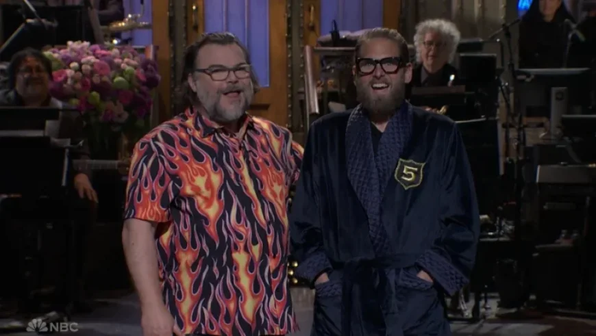 Tina Fey, Jonah Hill, Melissa McCarthy Enhance Jack Black’s SNL Monologue
