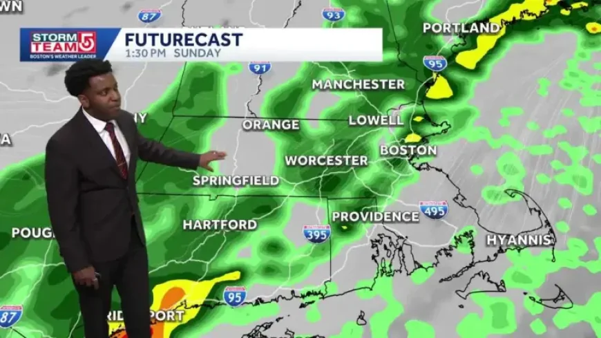 Easter Sunday turns mild, but rainy as the forecast shifts later in the day