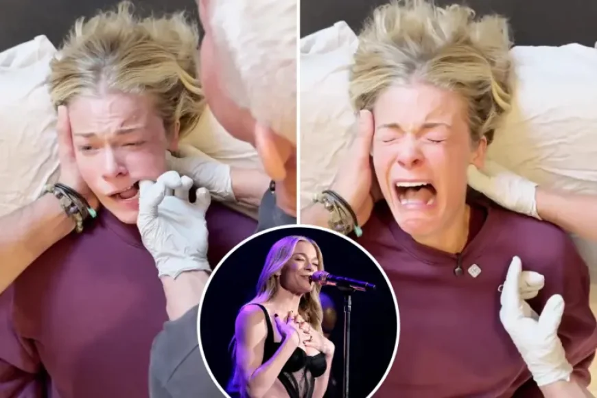 Leann Rimes and the hidden tension behind jaw release therapy