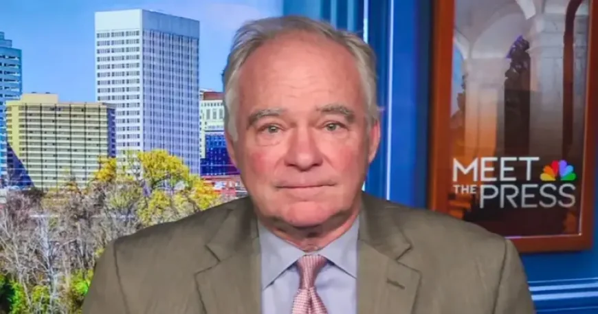 Tim Kaine Questions Trump’s $1.5 Trillion Military Request as Congress Faces a Test