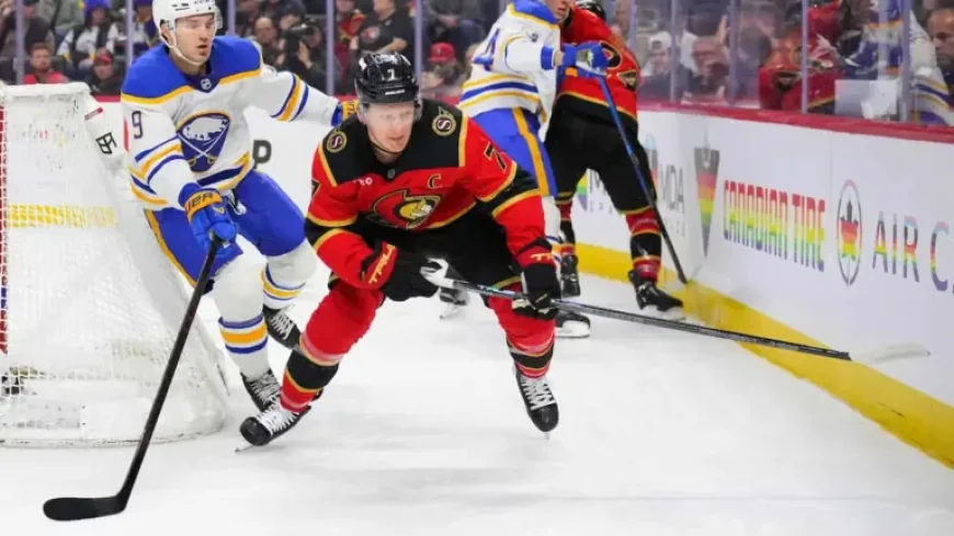 Amende: Brady Tkachuk fined $2,500 after bench-side stick swing adds to Ottawa’s 4-1 win