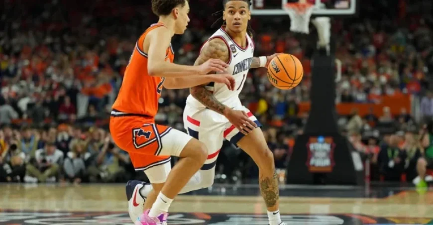 UConn Guard Solo Ball’s Uncertain Status for National Championship