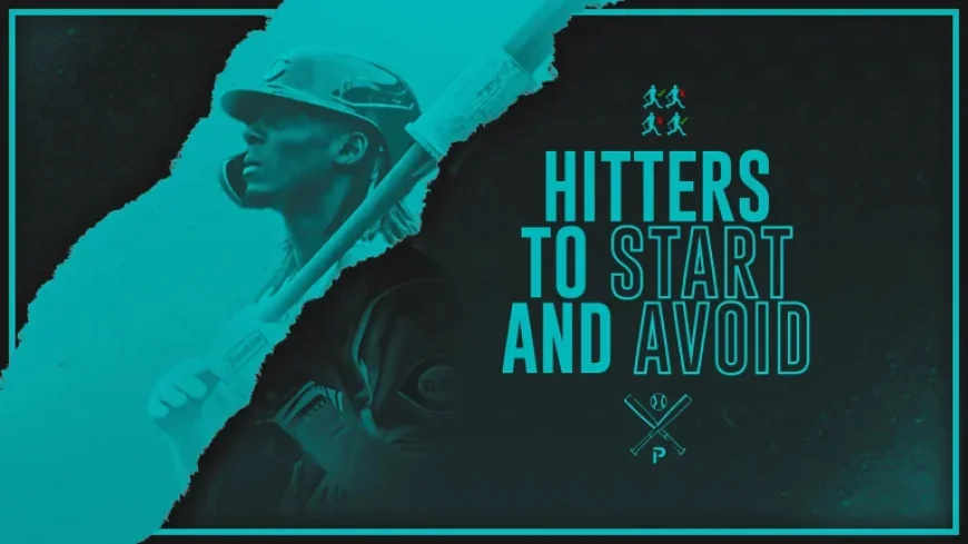 Top Fantasy Baseball Hitters to Start and Avoid in Week 2 (4/6-4/12)