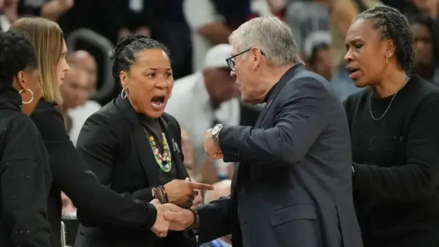Cori Close, Dawn Staley avoid handshake drama as UConn tension lingers