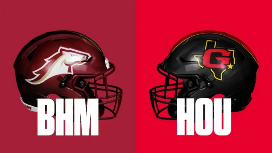 Houston Gamblers Face a First Home Test as Birmingham Arrives on Sunday