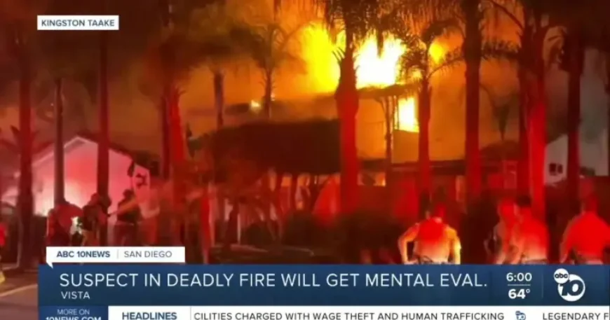 San Marcos Fire: Competency Evaluation Delays Murder and Arson Case After Deadly House Fire