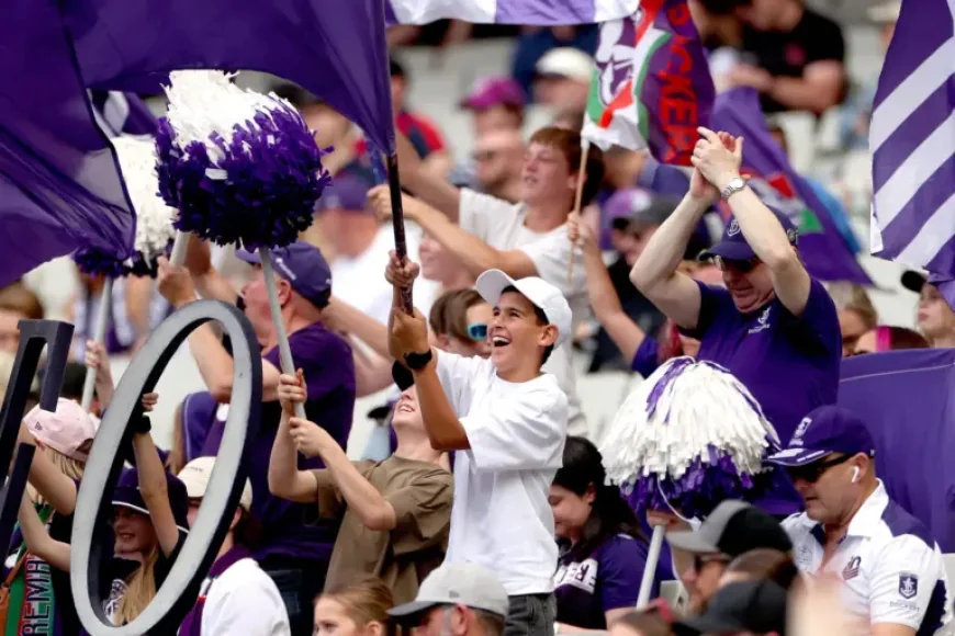 Rundle Mall and the Freo Gathering: a pre-game moment built around people