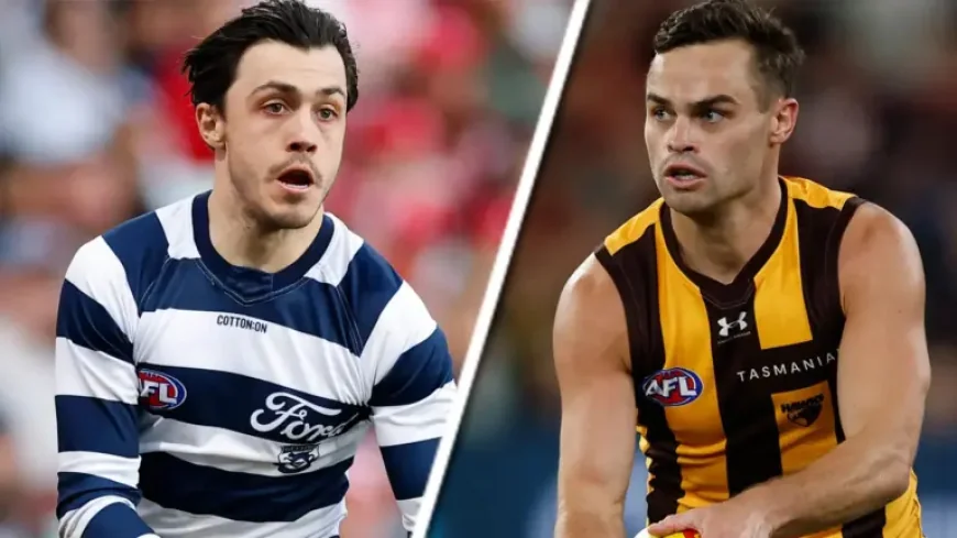 Geelong Vs Hawthorn: Hawks hit by injury blows as Cats make two changes for Easter Monday