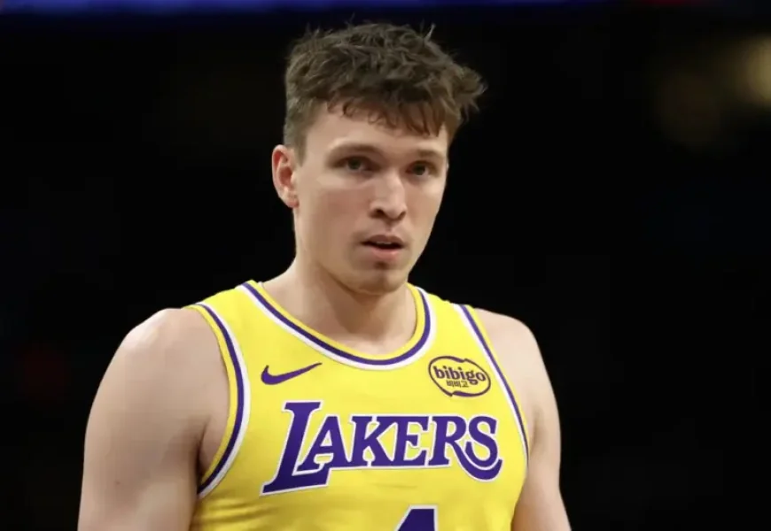 Kobe Bufkin and Dalton Knecht after the shift in Lakers roster plans