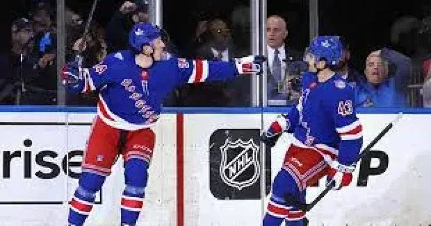 New York Rangers expose the Red Wings’ playoff reality in a game that widened the gap