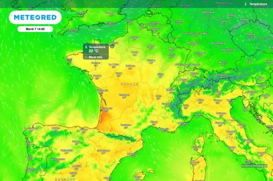Météo Pour Demain: 30°C Possible as Spring Warmth Returns for Easter Week