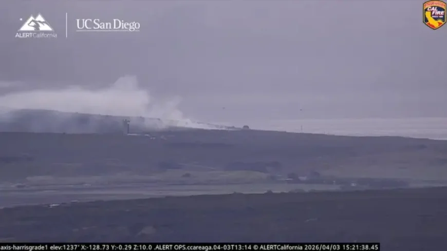 Vandenberg Launch: Plato Fire Stopped After Burning Near Space Complex
