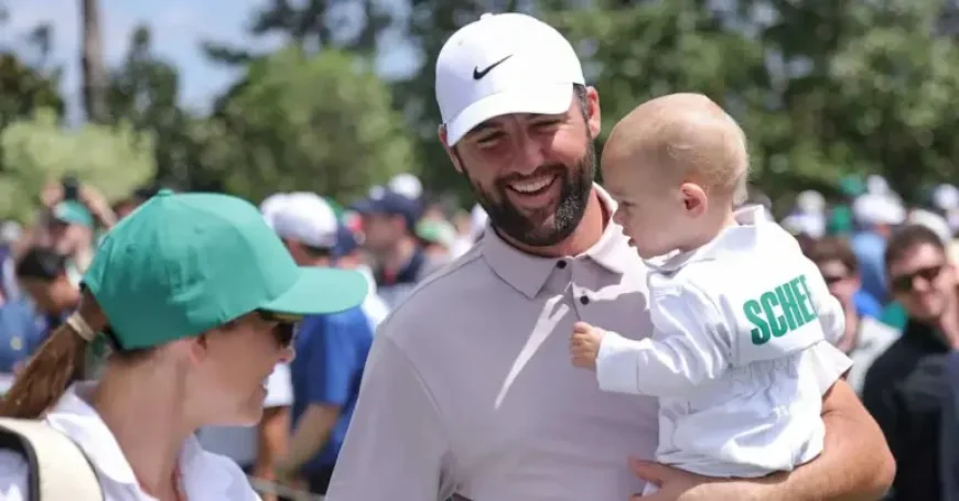 Golf Scores: Scheffler arrives at Masters with newborn Remy