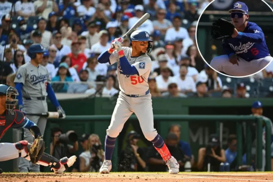 Dodgers Place Mookie Betts on Injured List, Recall Hyeseong Kim