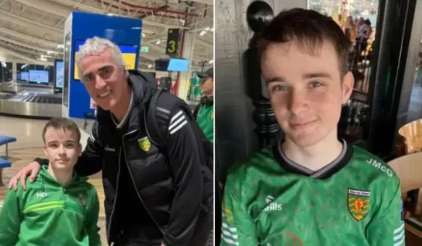 Jim Mcguinness and the moment a young supporter got his own training top