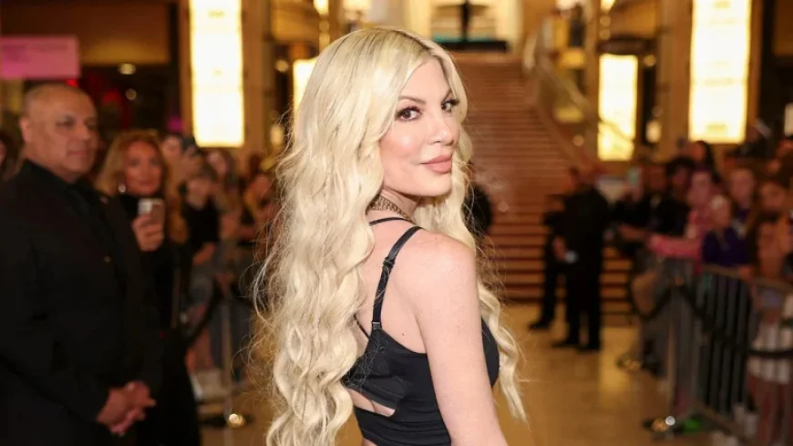 Tori Spelling and Kids Safe After Car Crash