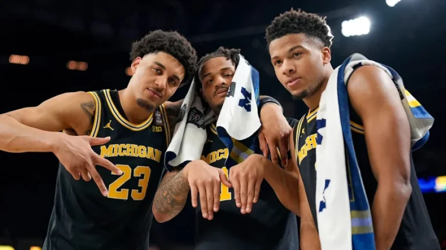 Michigan Charges Ahead to Men’s Basketball Finals Against UConn