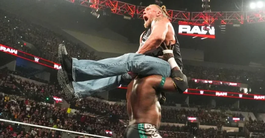 Adam Pearce Faces Tough Decision with Femi and Lesnar on WWE Raw