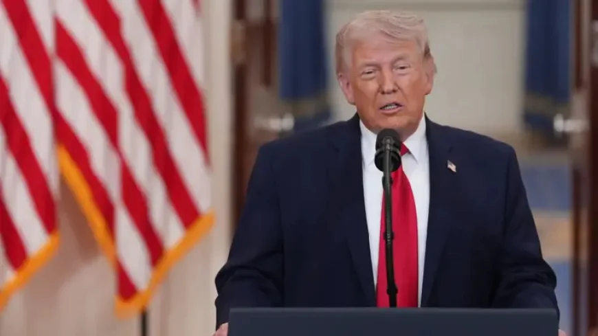 Trump Addressing The Nation After the Shift on Iran