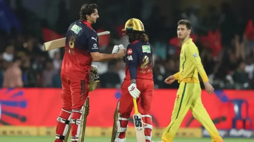 Ipl Points Table Update: RCB Move Top After April 5 Double-Header