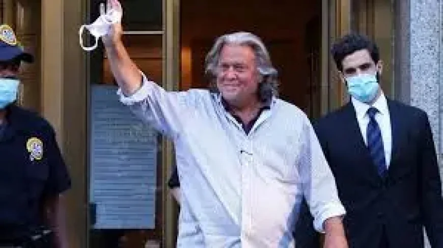 Steve Bannon and a conviction that may now fade into a symbol